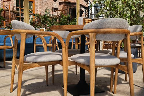 Проект для клиента Бистро "Земляне" - авторская мебель для гастрономического концепта от CorsaStyle