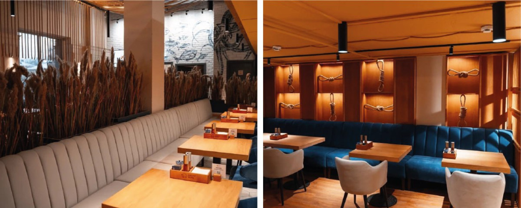 морские узлы и фрески с обитателями моря.jpg